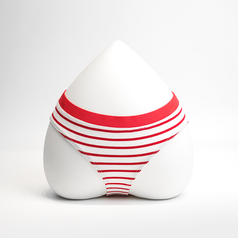 Női csíkos rövidnadrág